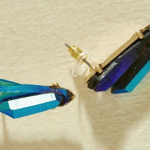 Royal Blue Gemstone Earrings